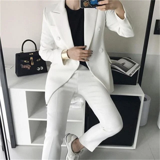 European Plan Elegant Women Pantsuit