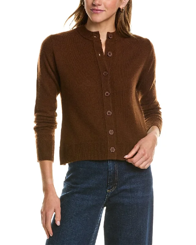 Classic Style Hannah Rose Wool & Cashmere-Blend Cardigan