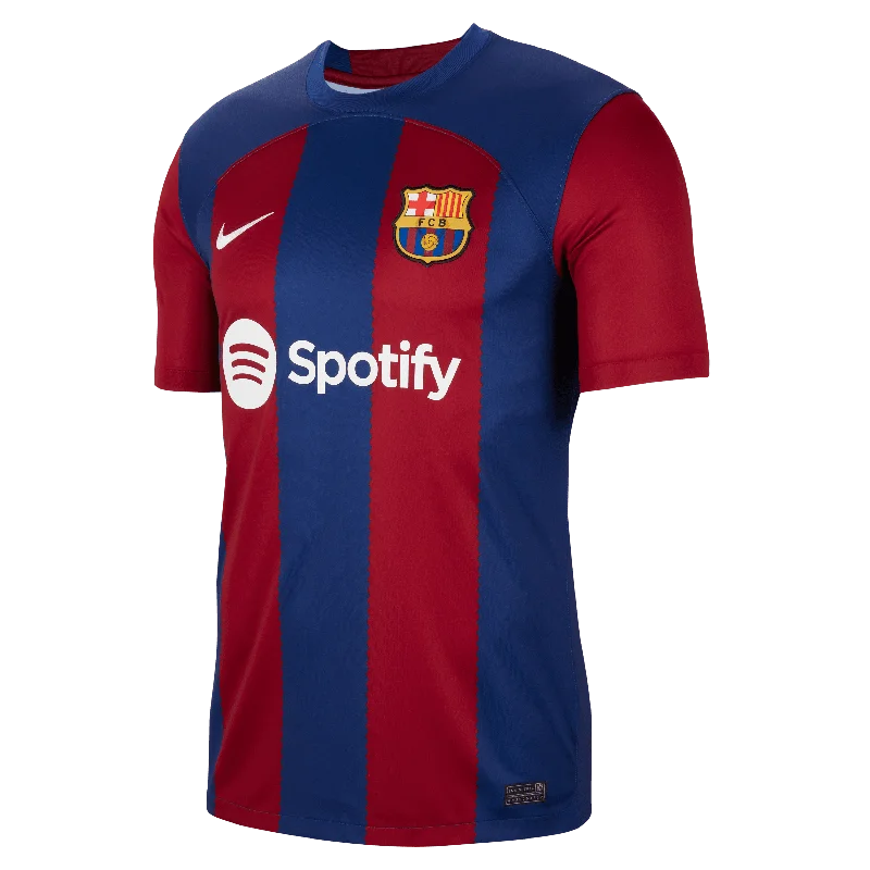 Elegant Series Nike Men's FC Barcelona Stadium Home Dri-FIT Soccer Jersey 23/24