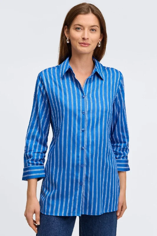 Unique Fashion Evelyn No Iron Rope Stripe Shirt