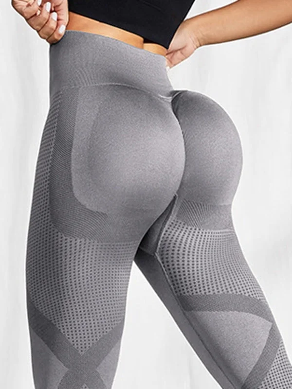 Design Must-have ZASUWA Female Quick-dry Seamless Scrunch Bum Leggings