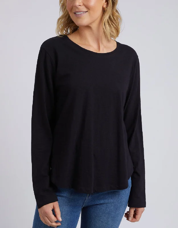 Trends Everyday Long Sleeve Tee - Black