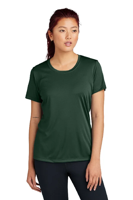 Trendy Items Sport-Tek Womens Competitor Moisture Wicking Short Sleeve Crewneck T-Shirt - Forest Green