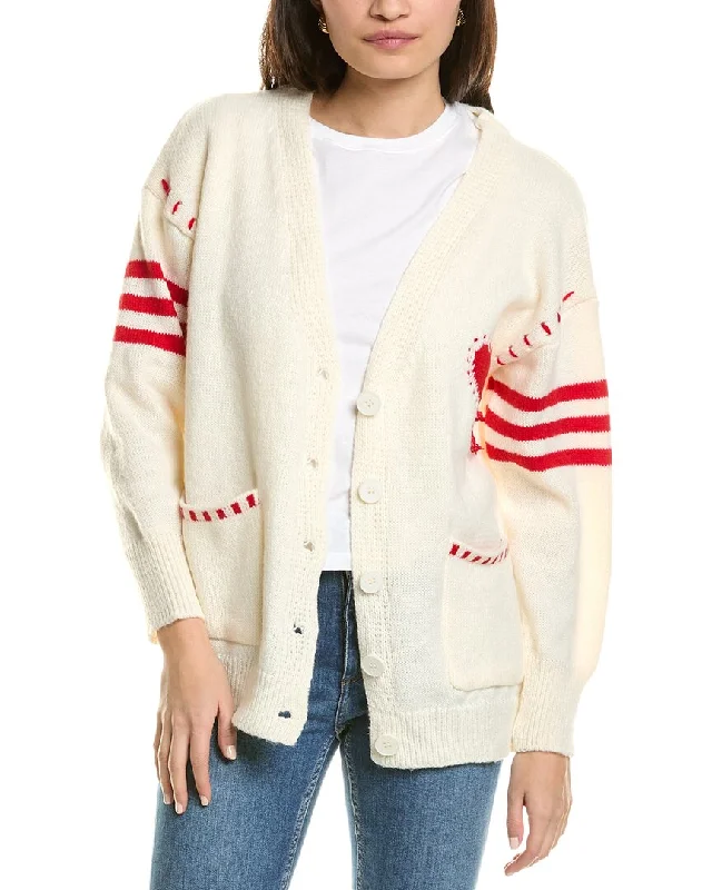 Youthful Vitality Madison Miles Whipstitch Cardigan