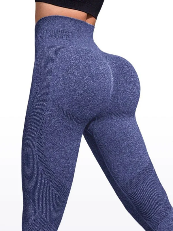 Relaxed Style ZASUWA Female Scrunch Bum High-waisted Hip-lift Leggings