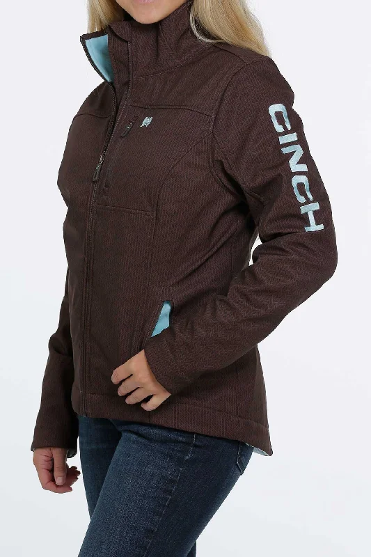 Youthful Style CINCH BROWN CONCEALED CARRY BONDED JACKET