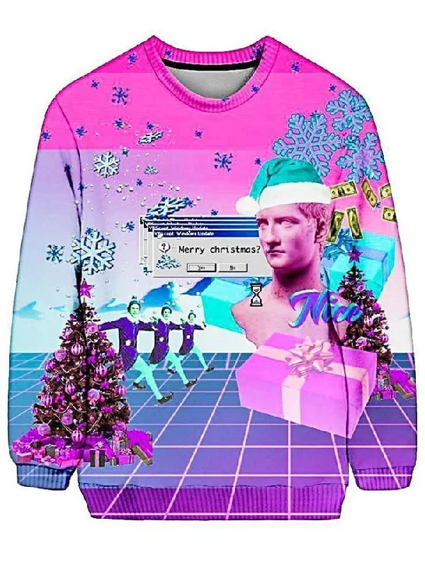 Fashion And Simplicity Vaporwave Ugly Sweatshirt