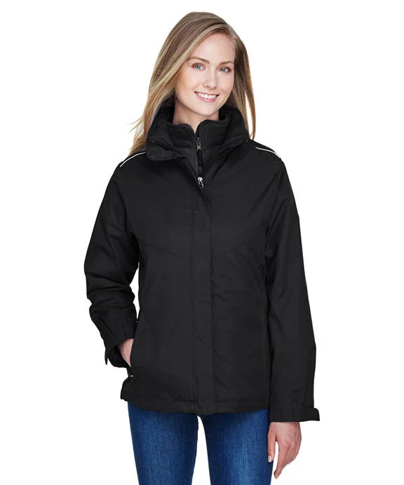 Luxury Fashion 78205 - Core 365 Ladies Region 3-in-1 Jacket with Fleece Liner