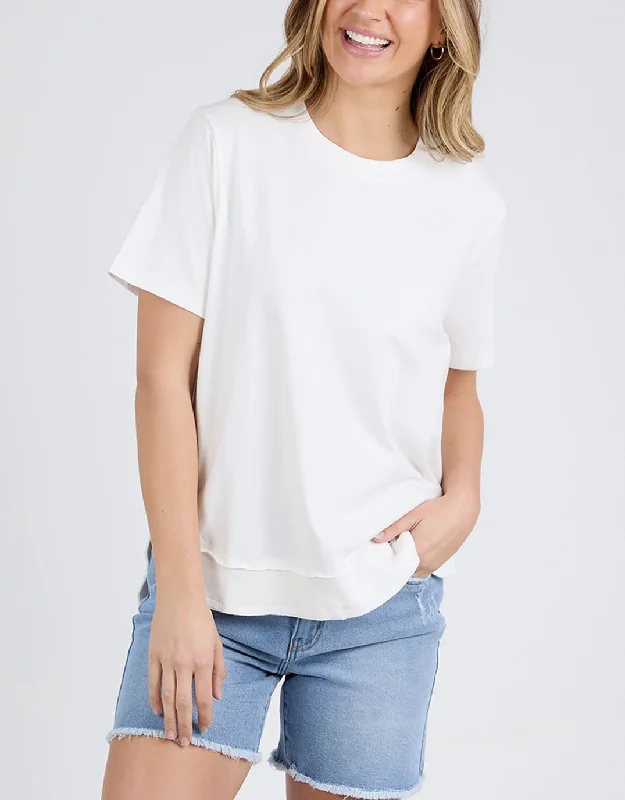 Fresh Wear Farrah Short Sleeve Tee - White