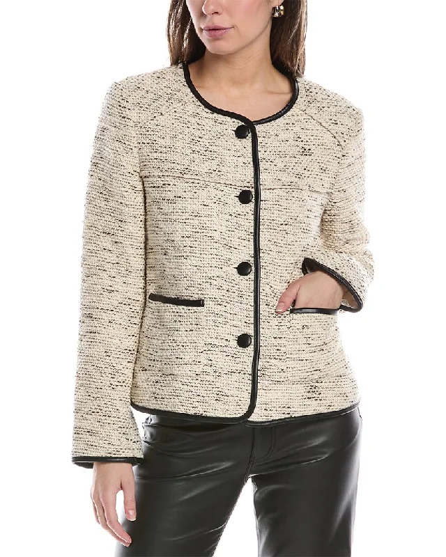 High Street Fashion rag & bone Mirabelle Tweed Jacket