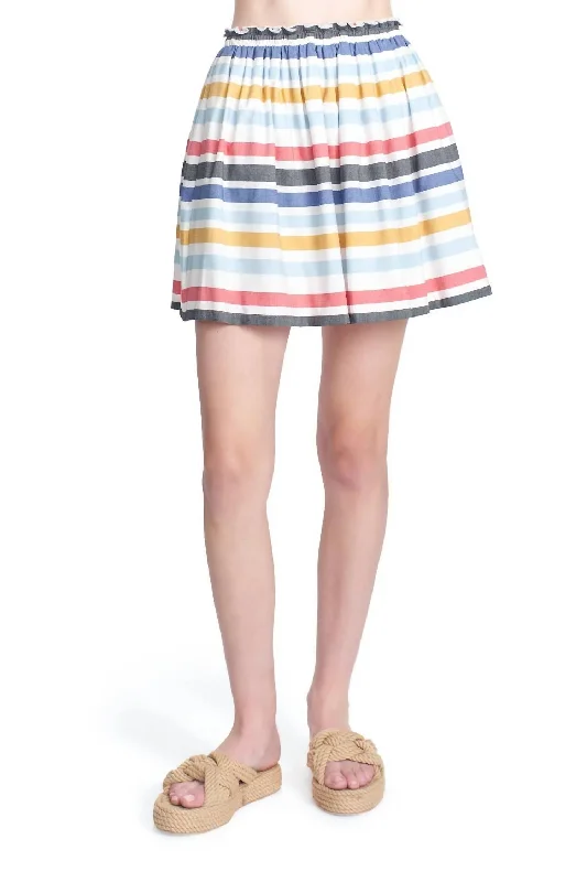 Integrated Design Riri Skirt In Multi-Colored