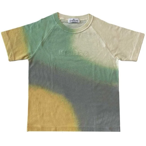 Minimal Classic Stone Island Junior T-shirt Tie Dye