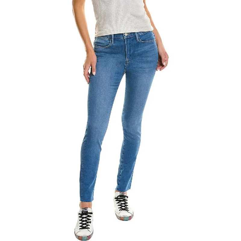 High Street Series FRAME Womens Skinny Low Rise Skinny Jeans