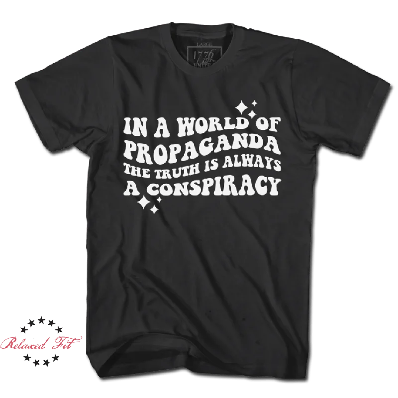 Luxury Customization Conspiracy Theory Tee - Women's Relaxed Fit