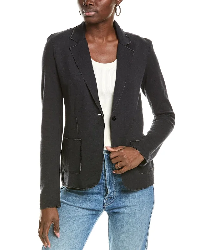 High Street Design Majestic Filatures Double Face Cashmere-Blend Blazer