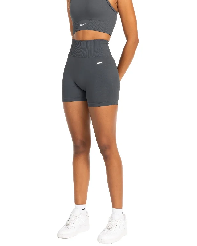 Cool Style Elite Seamless V2 Shorts - Grey (Subtle Scrunch)