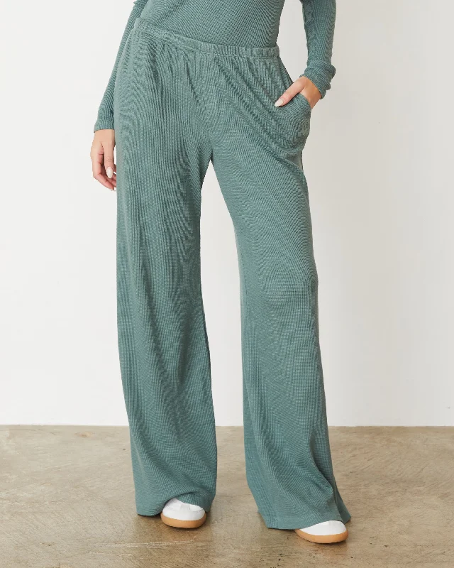 Versatile Itinerary Baby Thermal Wide Leg Pant