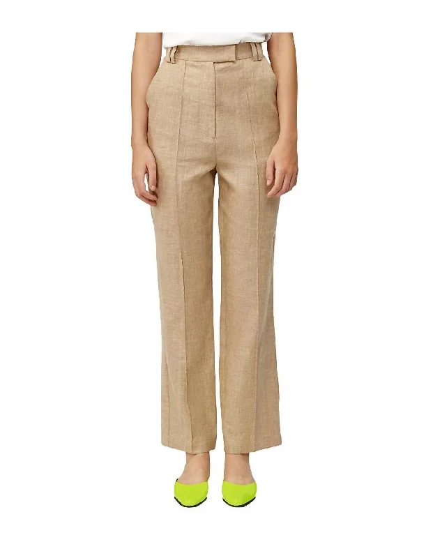 Exquisite Craftsmanship Belvue Pant In Khaki