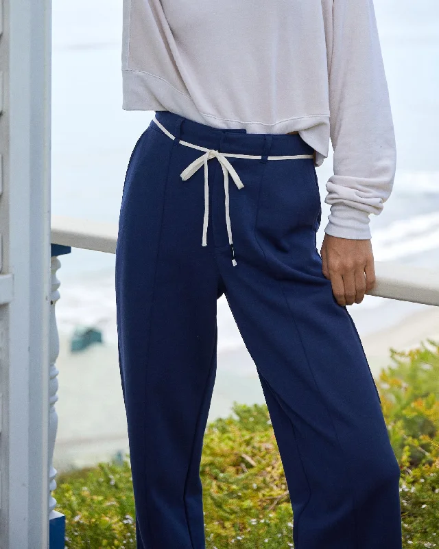 Perfect Tailoring Cotton Knit Trousers