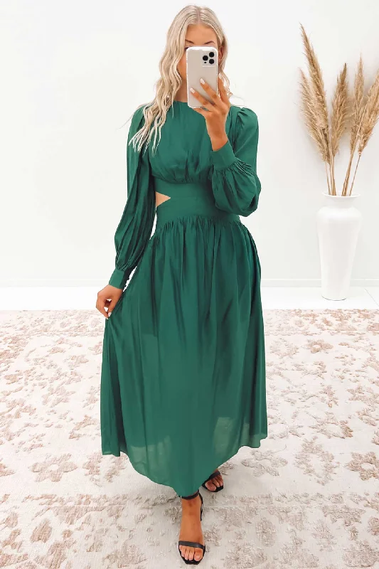 Classic Series Dola Maxi Dress Emerald