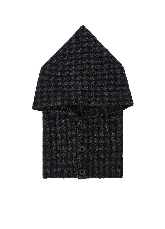 Fashion Pioneer HOUNDSTOOTH L BALACLAVA