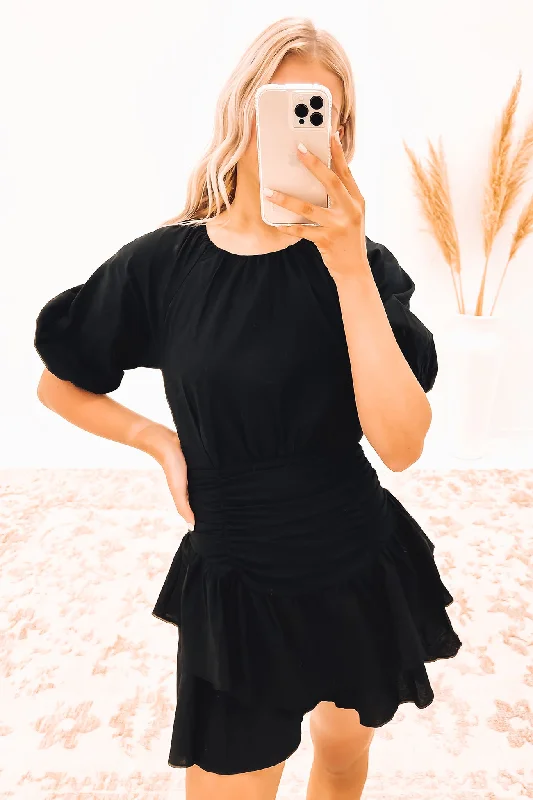 Quality Tailoring Nellie Mini Dress Black