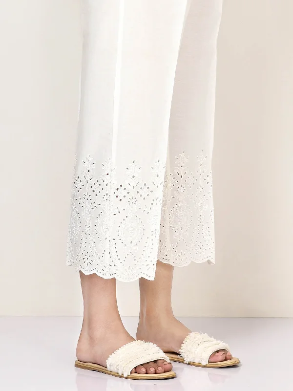 Must-have For Fashion Embroidered Winter Cotton Pants