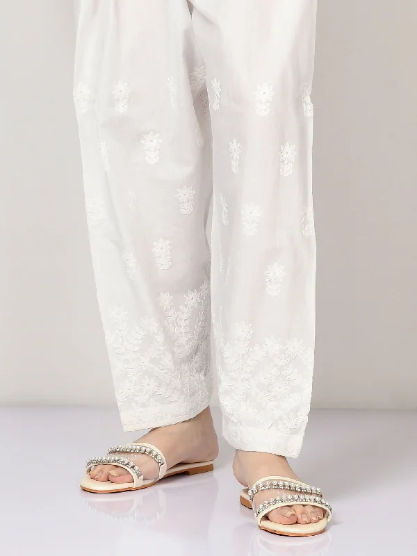 Cool Style Embroidered Cambric Shalwar