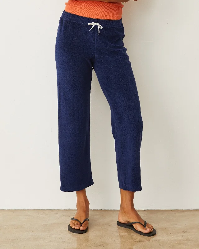 Classic Items Terry Cloth Crop Pant