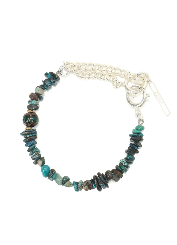 Fashionable In The Times CHRYSOCOLLA BEADS BRACELET