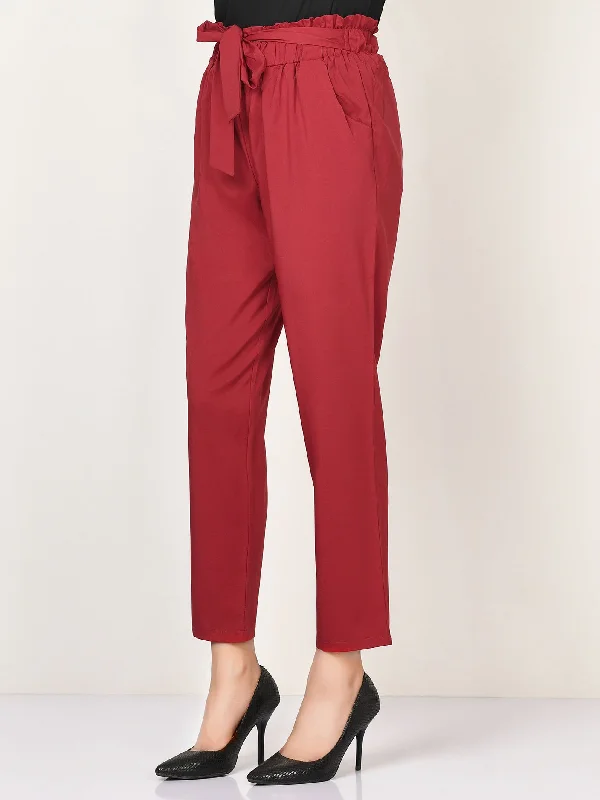 Trendy Comfort Grip Tie Knot Pants